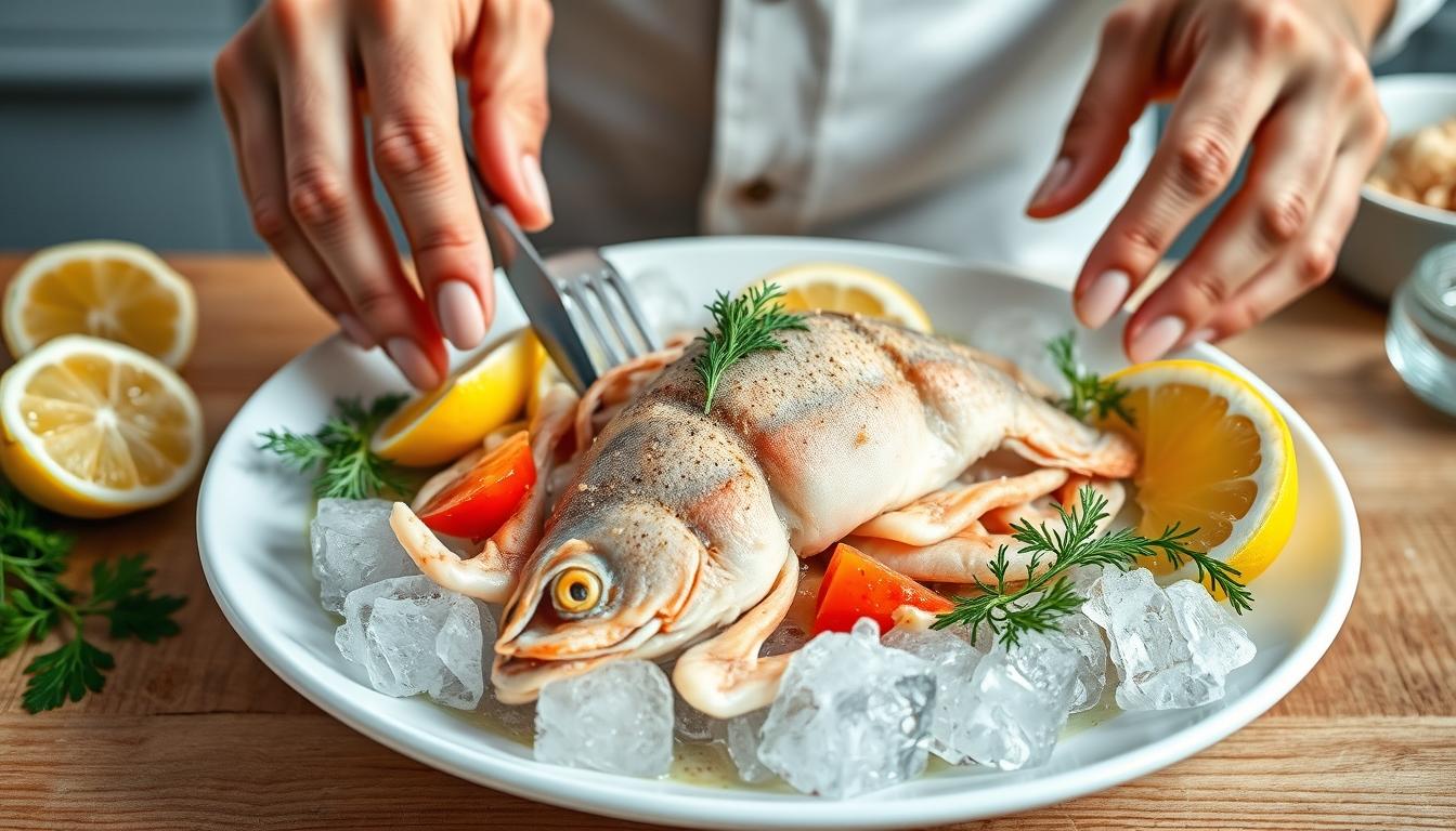 Fresh seasonal ingredients arranged for home cooking